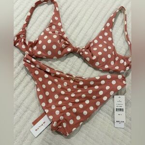 PILYQ Polka Dot Bikini Set